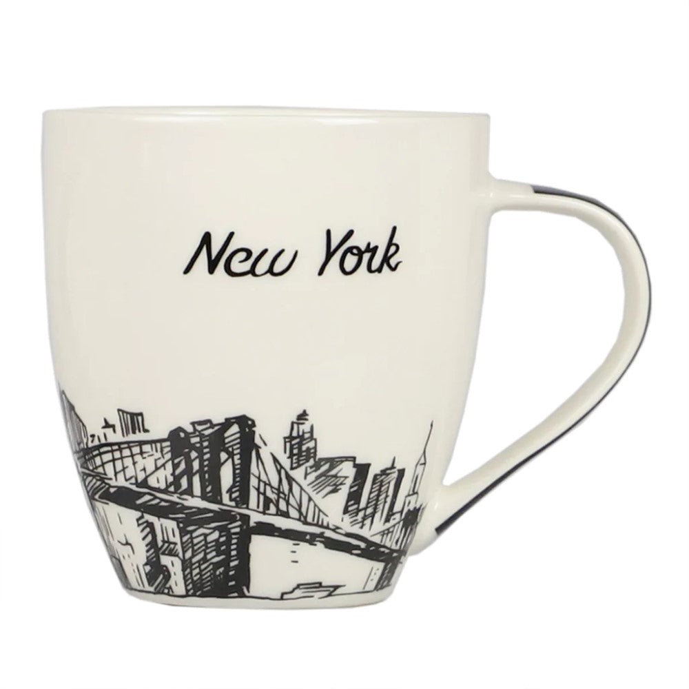 Mugs Con Motivo De Ciudades del Mundo 503ml
