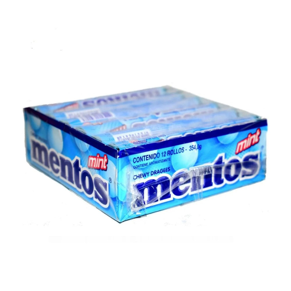 Mentos Mint Caja de 12 Und 354g