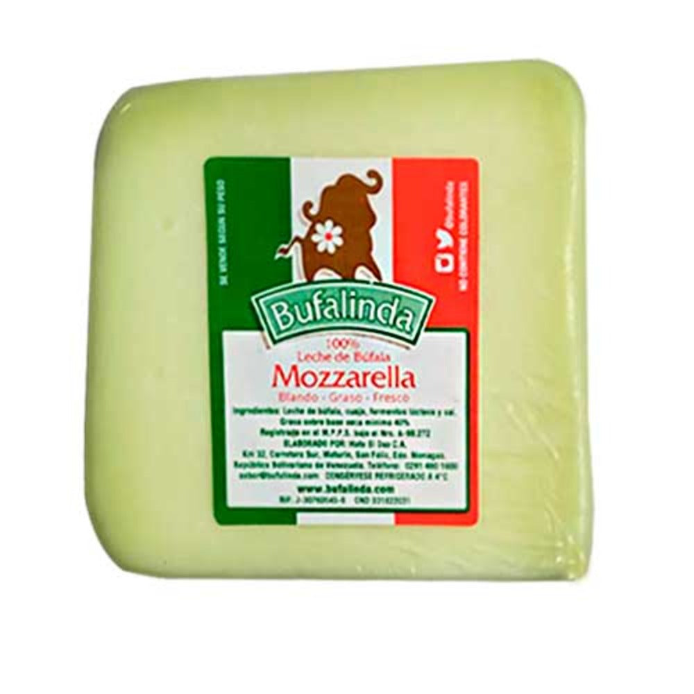 Queso Mozzarella Bufalinda 500g Aprox