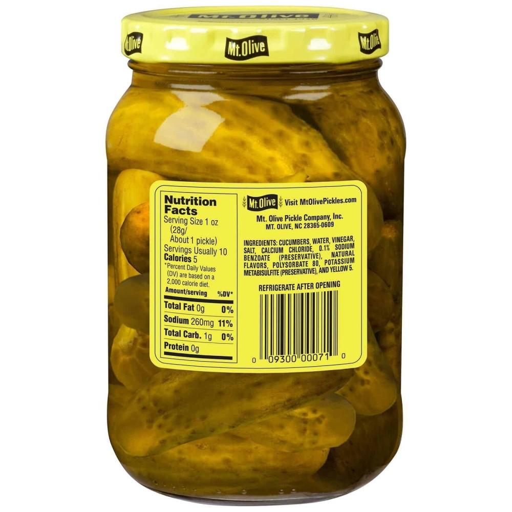 Pepinillos Mt Olive Kosher Baby Dill 437ml - Madison Center