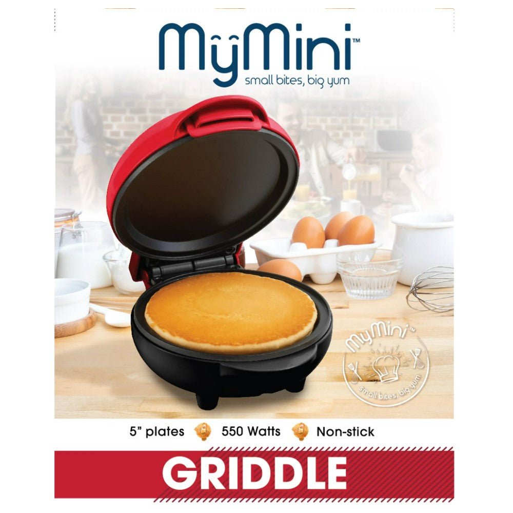 Panquequera MyMini Griddle Redonda Roja