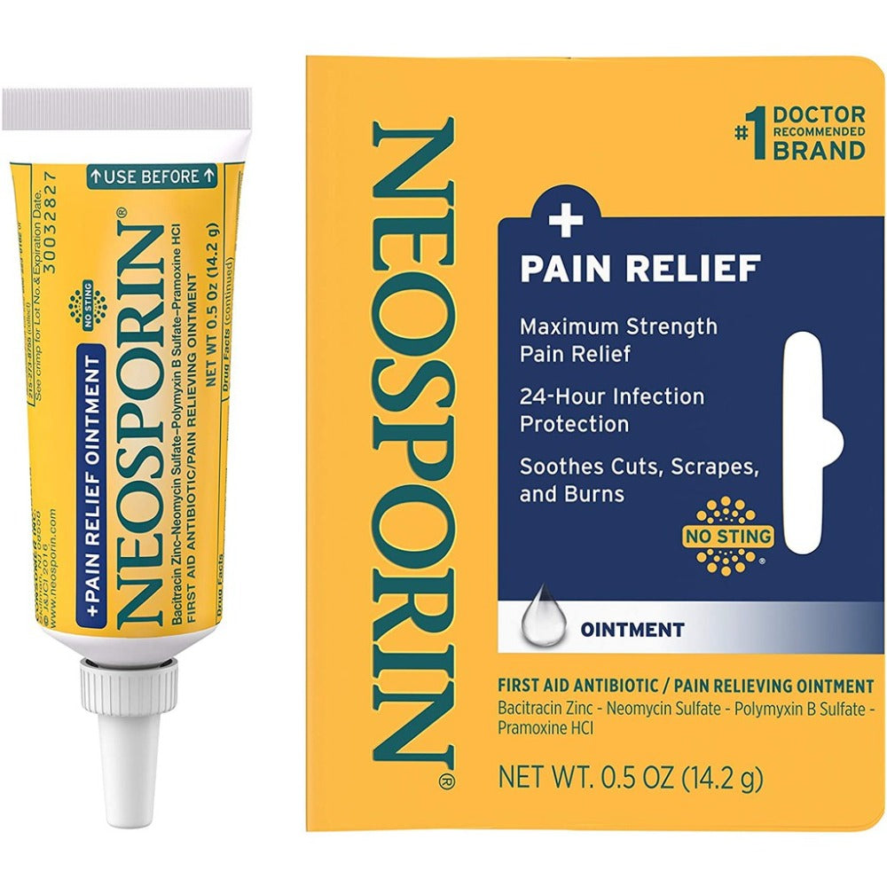 Crema Ointment Neosporin + Pain Relief 14.2gr