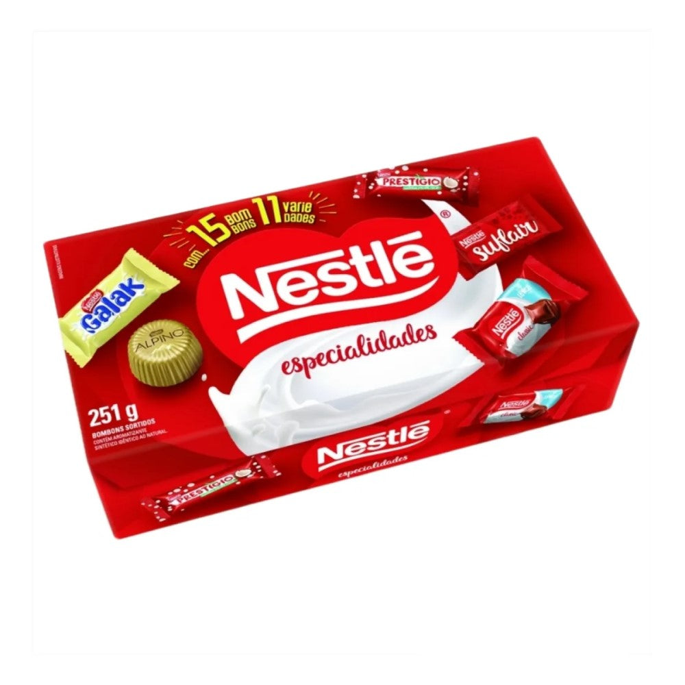 Chocolate Nestle Especialidades Bombones Surtidos 251gr