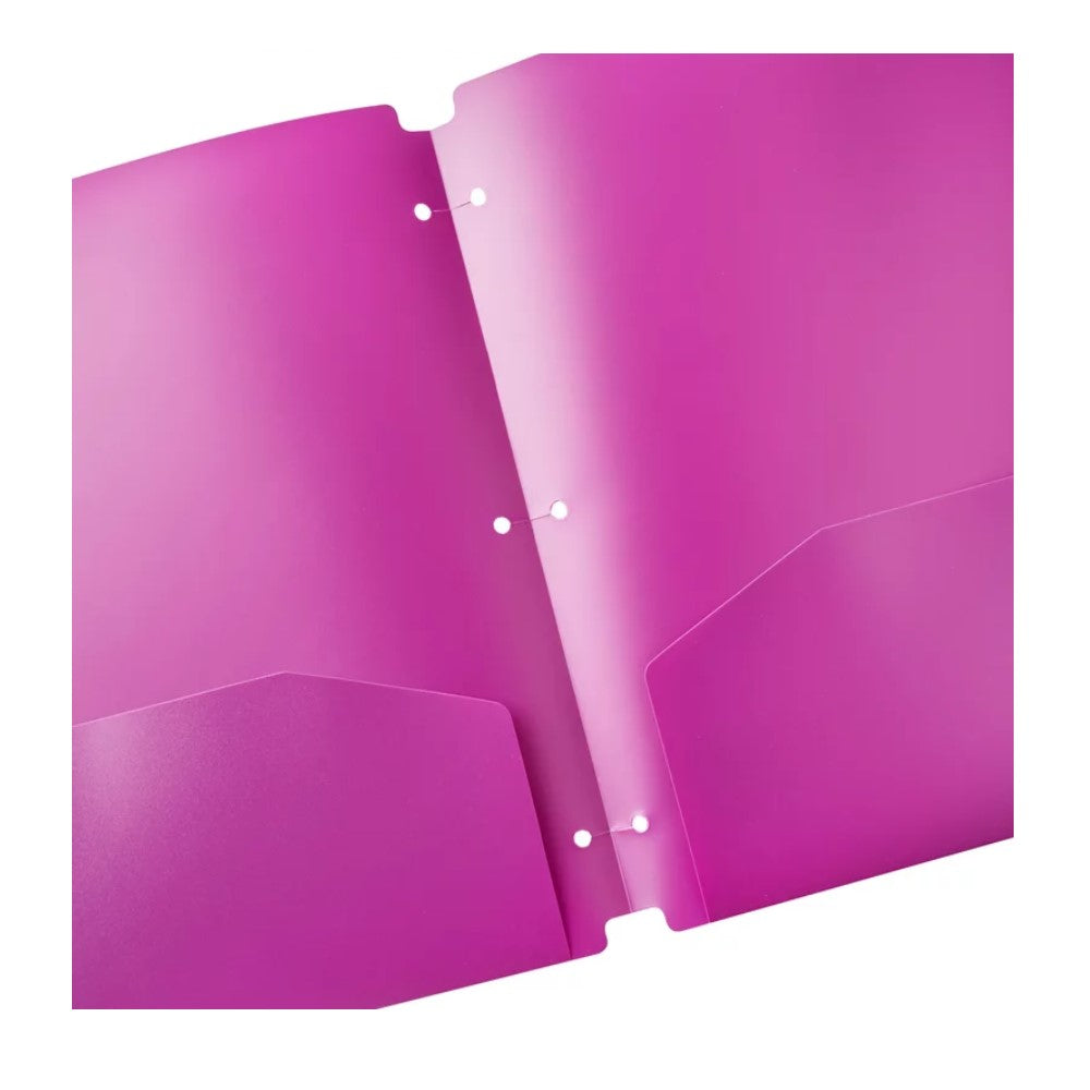 Carpeta Plastica con Huecos Pen + Gear Color Morado