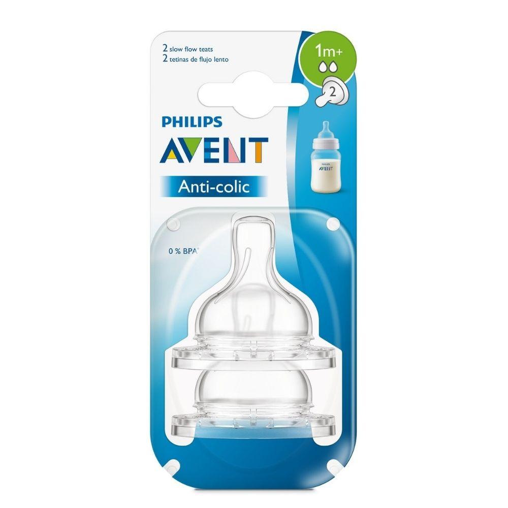 Tetinas Philips Avent Anti Colic Flow 1 m+ 2 Und