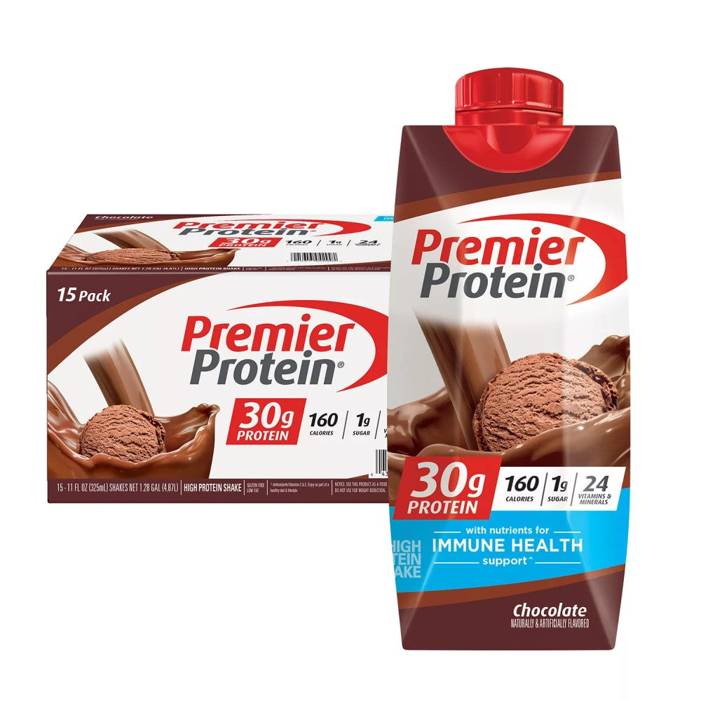 Premier Protein 15 Und 30g Protein Chocolate 4.87L