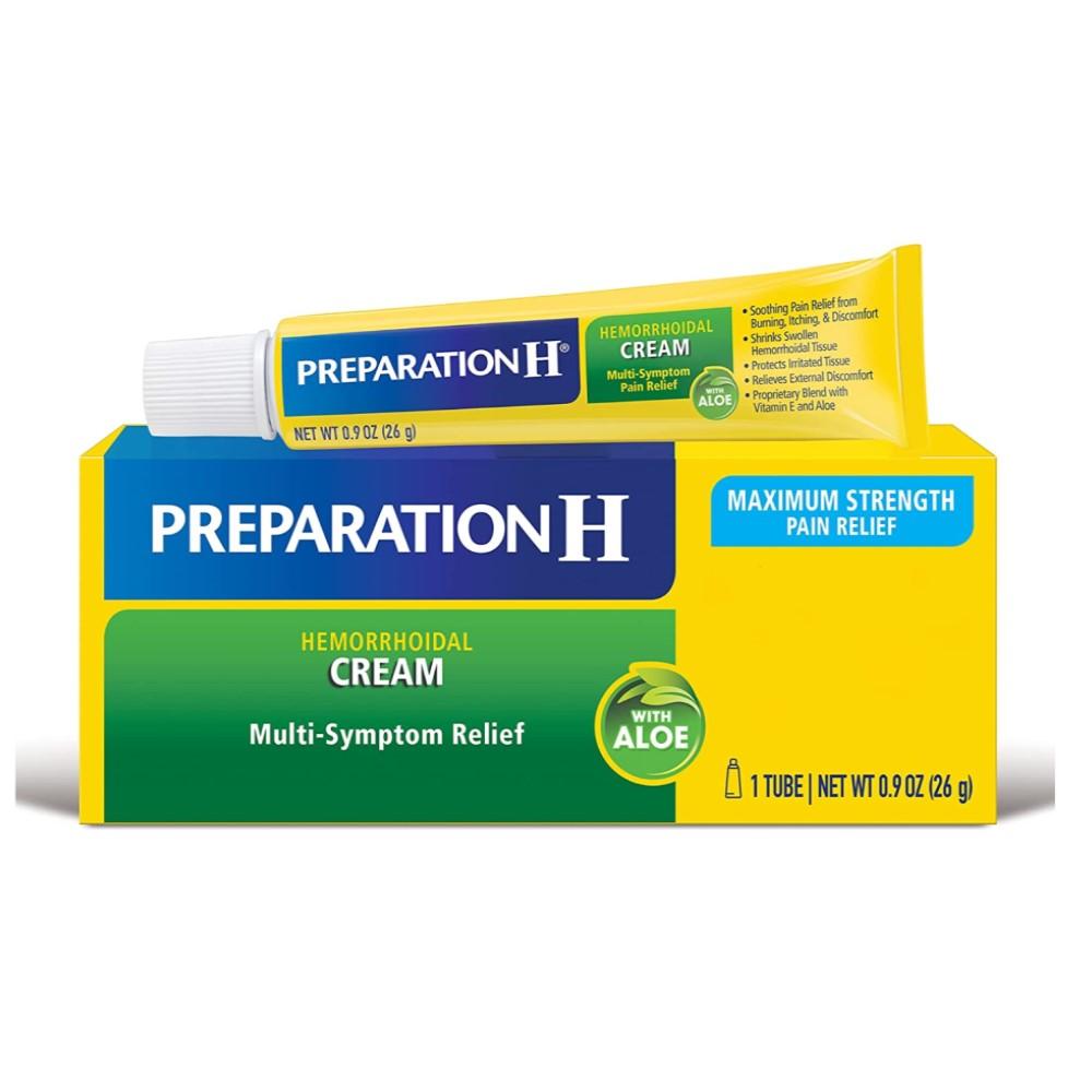 Preparation H Crema Hemorrhoidal con Aloe Vera 26g