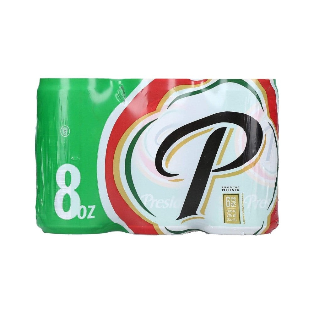 Cervezas Presidente 6 Unidades 237ml c/u
