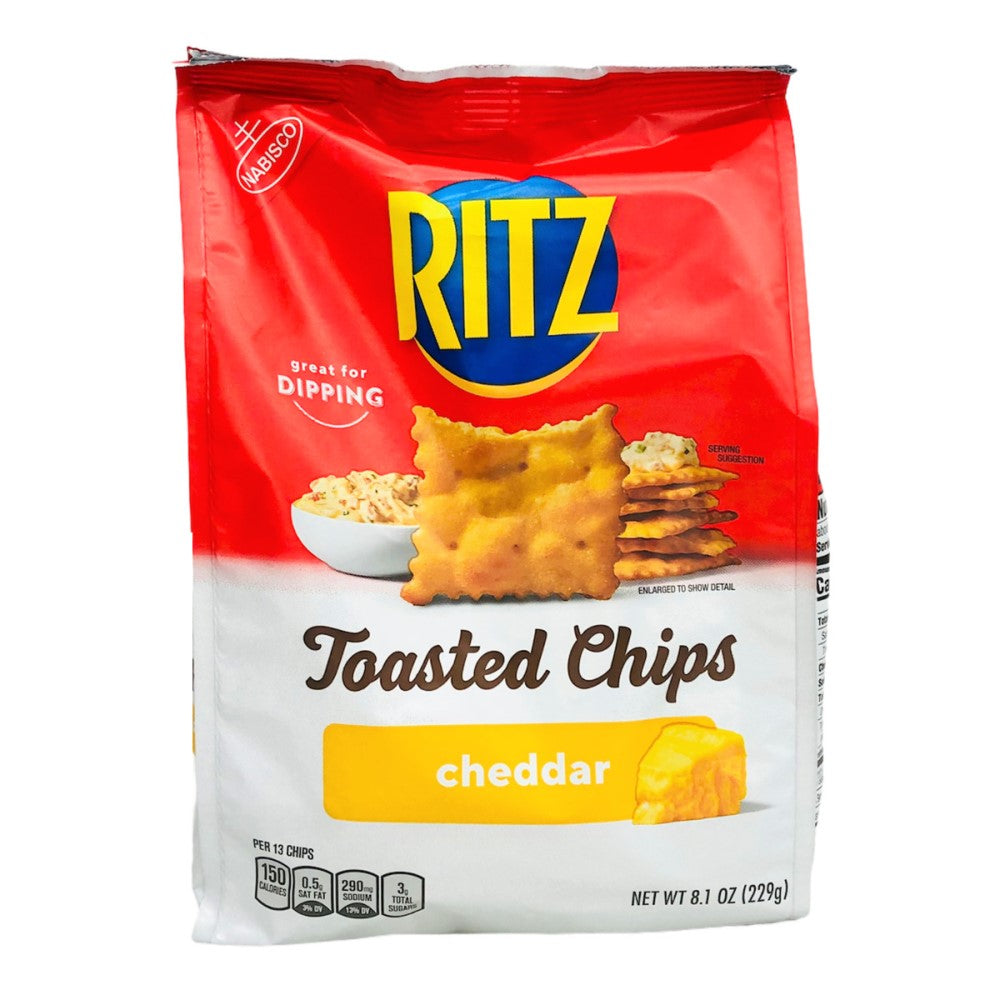 Galletas Nabisco Ritz Toasted Chips Cheddar 229g 5581