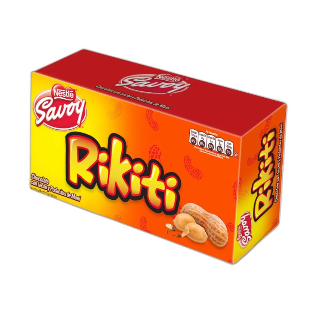 Chocolates Rikiti Extra Grande Caja de 5und