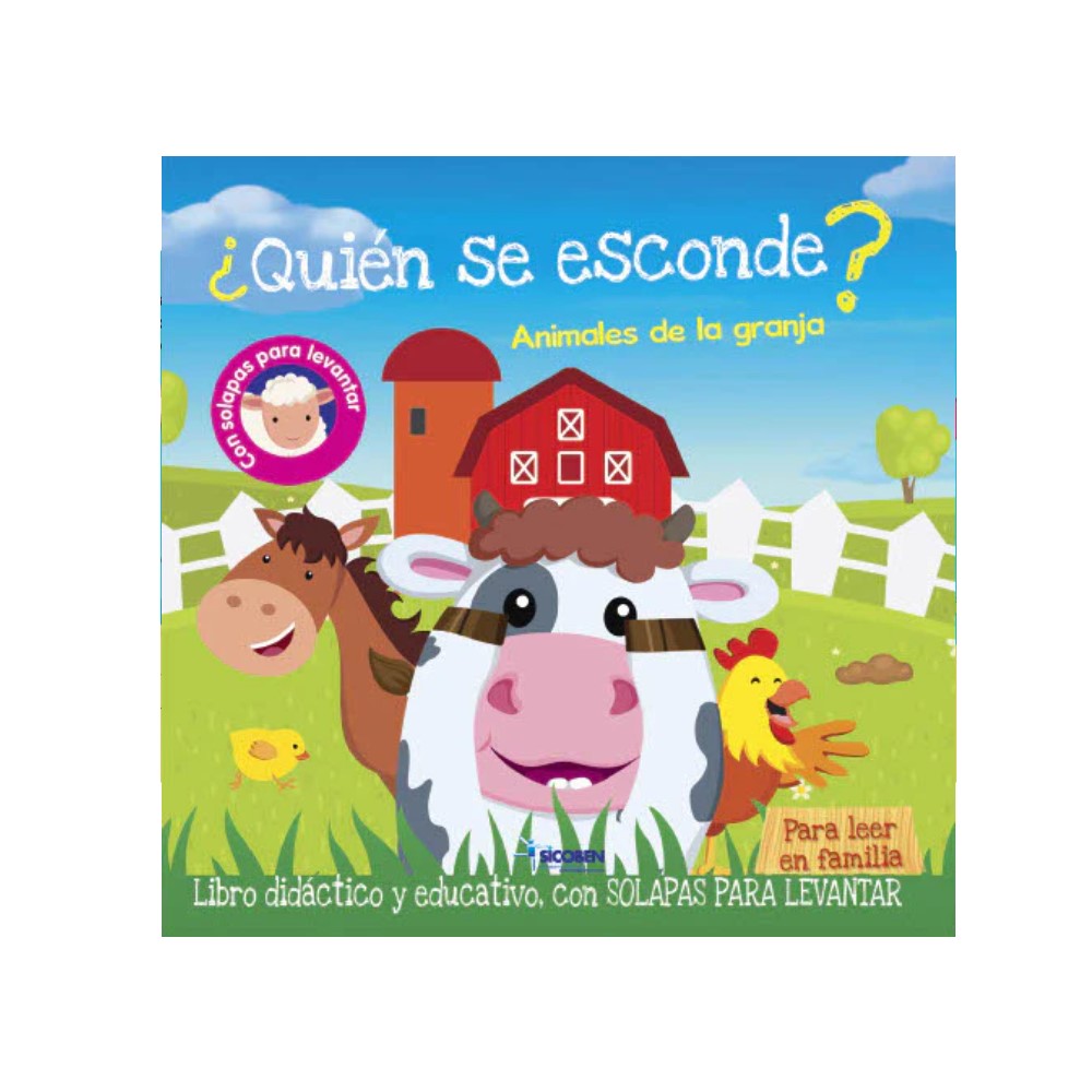 Cuento ¿Quien Se Esconde? Animales de la Granja 0+