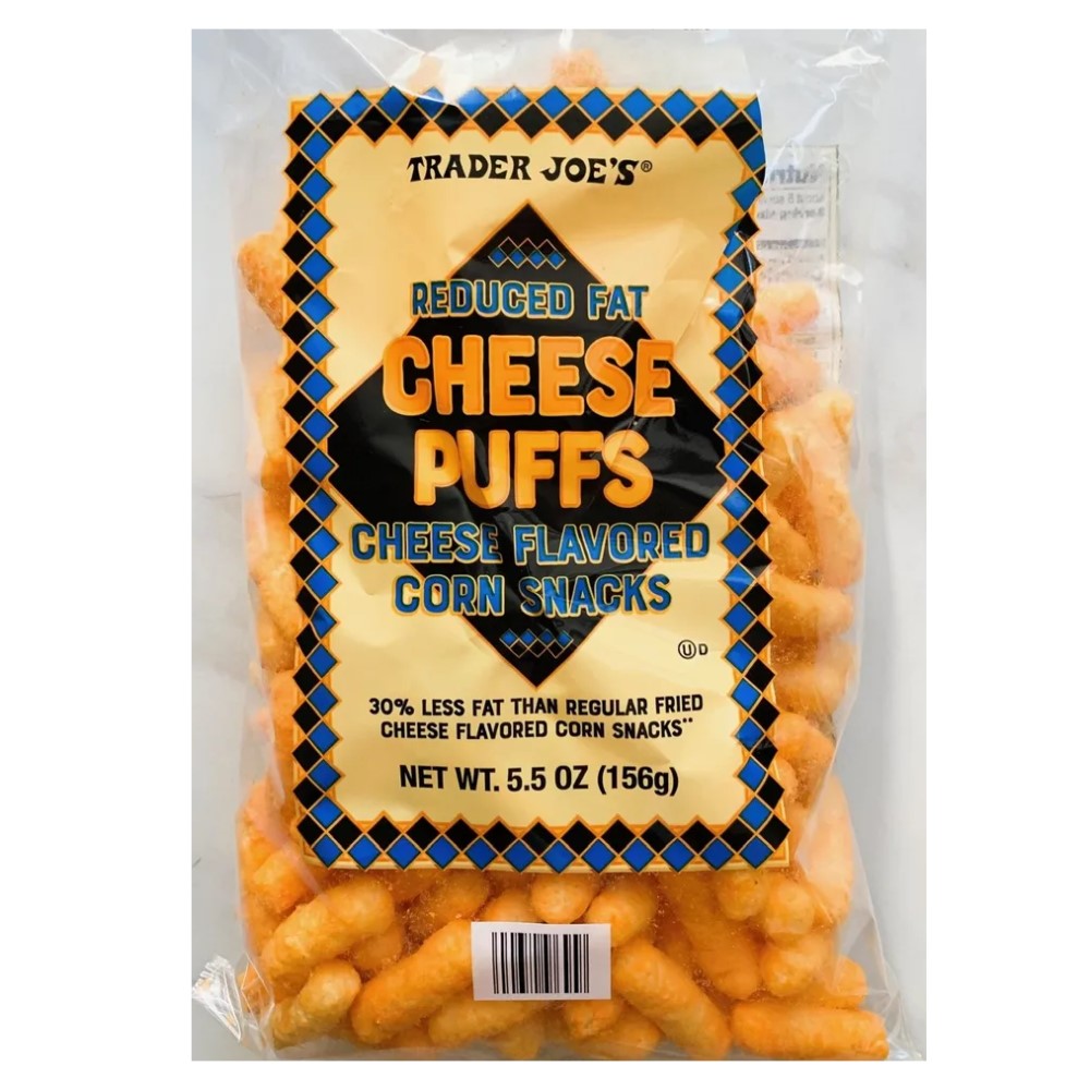 Snacks Trader Joe's Cheese Puffs Corn 156g
