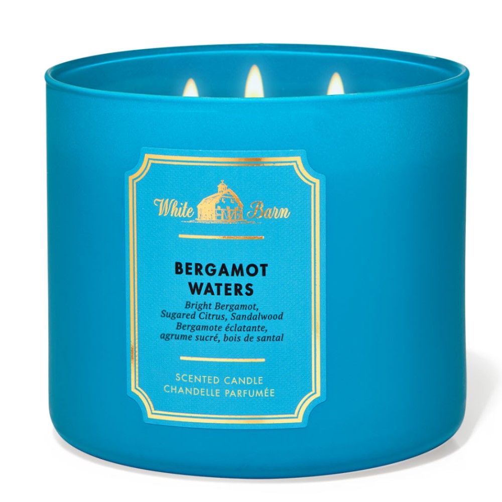 Velas Aromaticas White Barn Bergamot Waters 411g