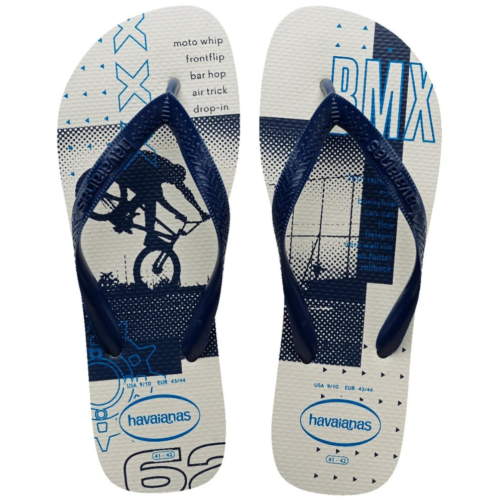 Havaianas Sandalias Athletic BMX White Navy