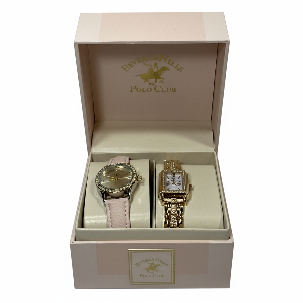 Beverly Hills Set De Reloj 2 Und