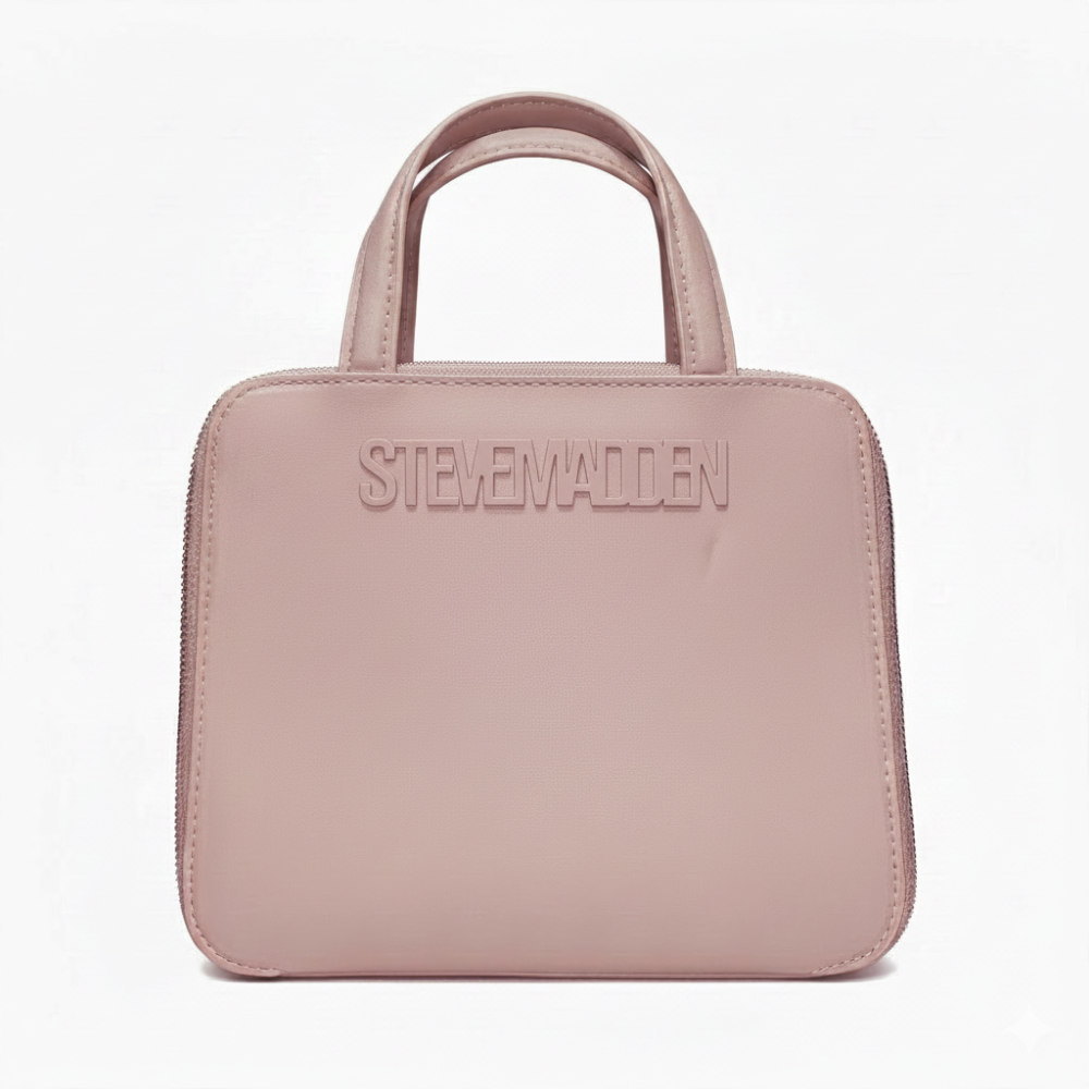 Steve Madden Cartera Bdafnee Linen Pink Satchel