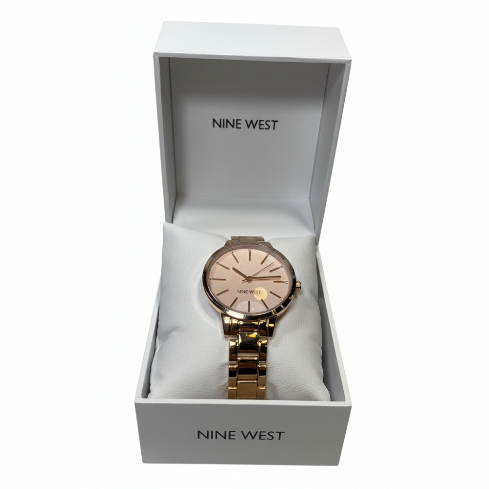 Nine West Reloj Para Damas Golden Rose