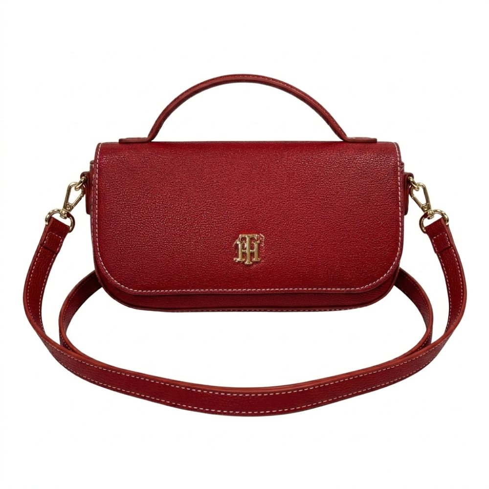 Tommy Hilfiger Cartera Crossbody Red