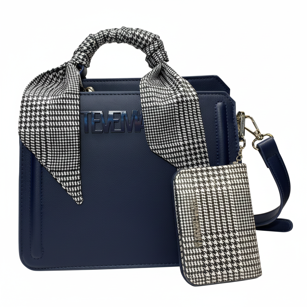 Steve Madden Cartera Bevelyn Scarf Navy