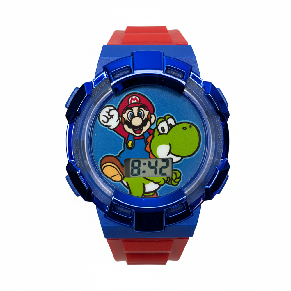 Reloj Super Mario Bros Para Niños