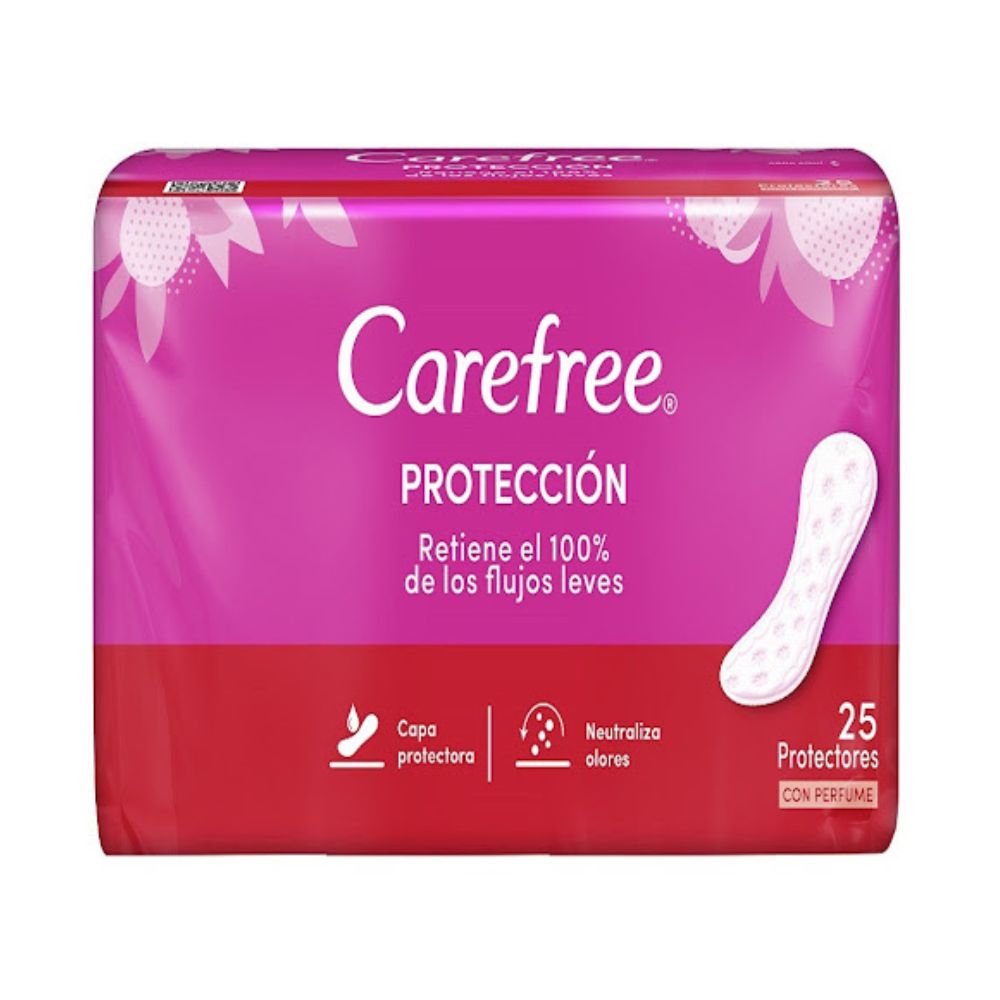 Carefree Protector Diario Con Perfume 25 Und