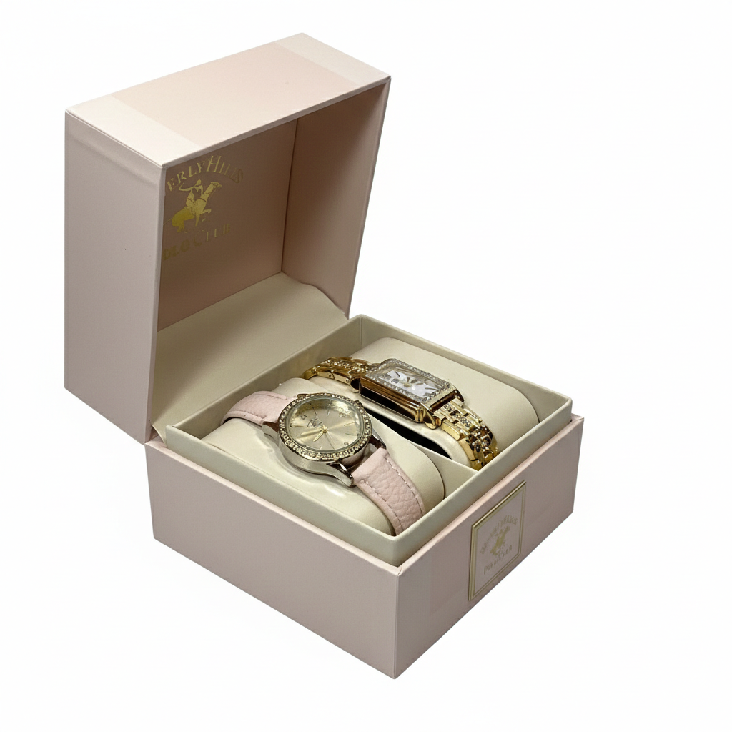 Beverly Hills Set De Reloj 2 Und