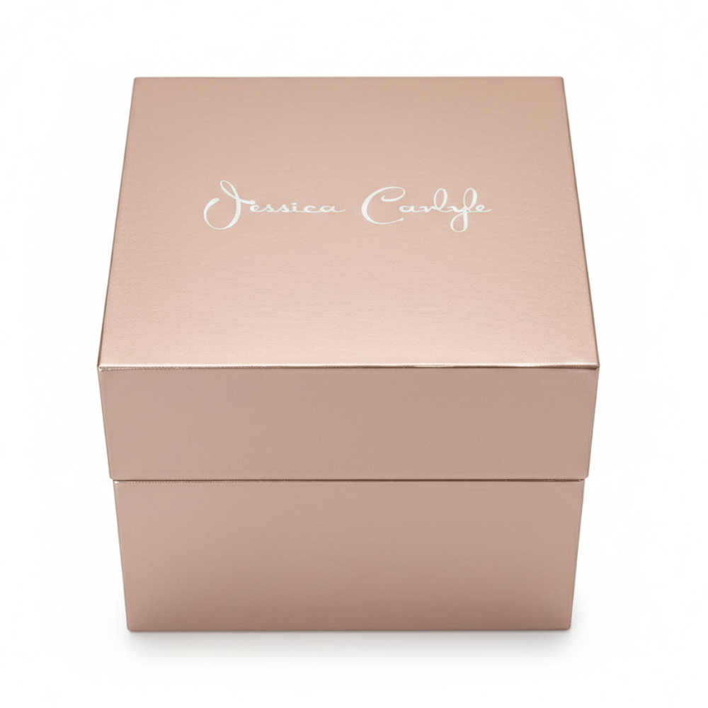 Jessica Carlyle Set De Reloj y Pulseras Silver Black