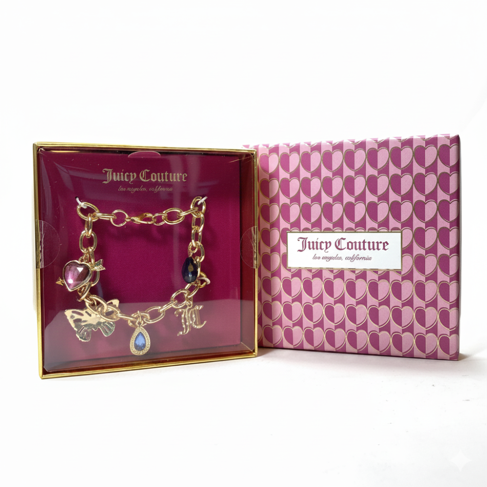 Juicy Couture Pulsera Con Dije JC