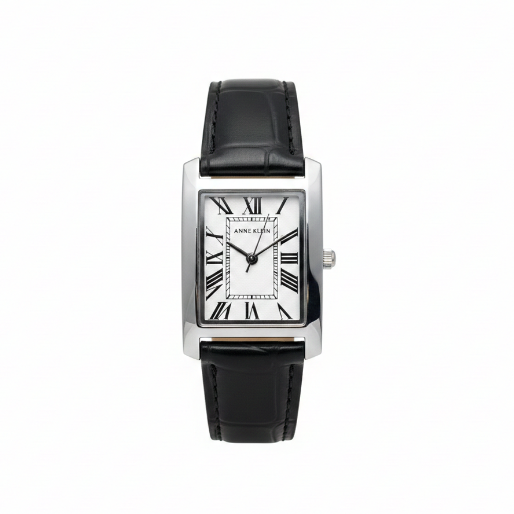 Anne Klein Reloj Para Damas Cuadrado Black