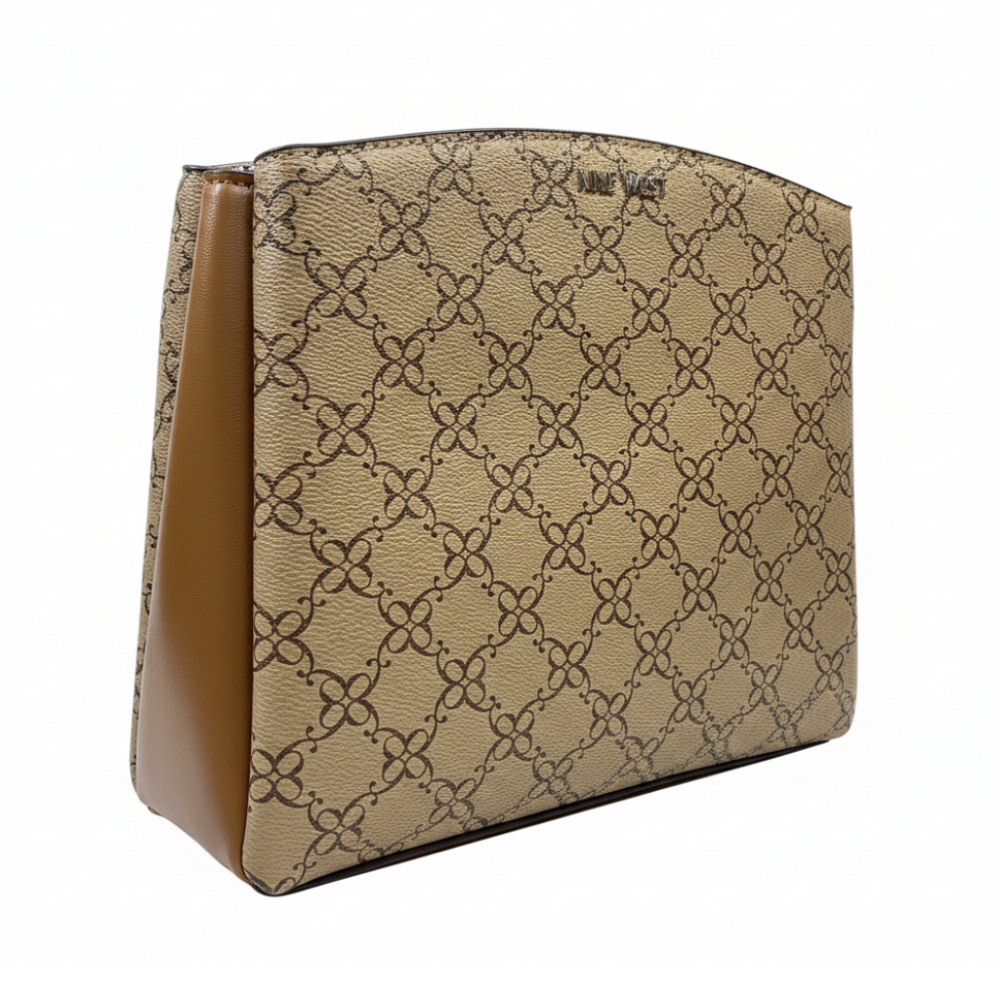 Nine West Cartera Mini Harmoni Mocha Logo