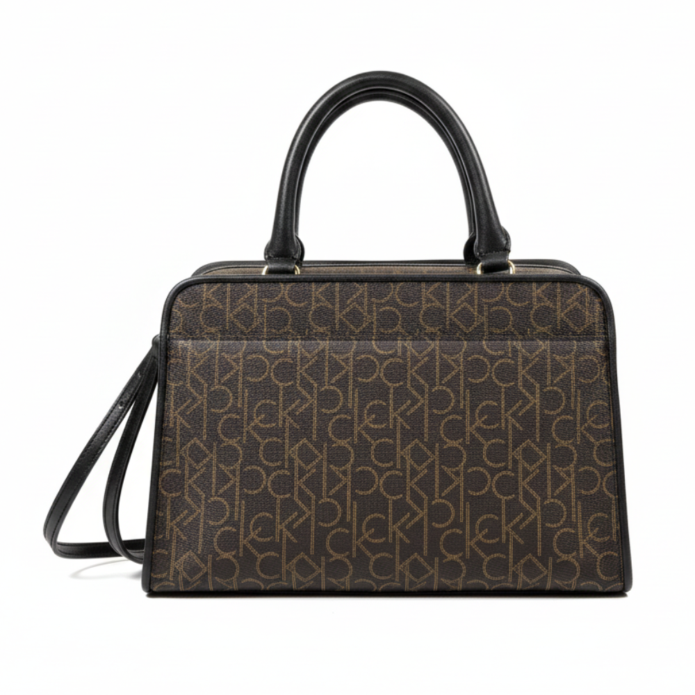 Calvin Klein Cartera Crossbody & Handbag Multi Dark Brown