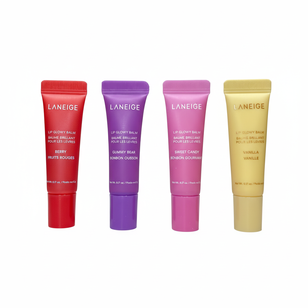 Laneige Mini Lip Glowy Balm Gift Set 4 Und