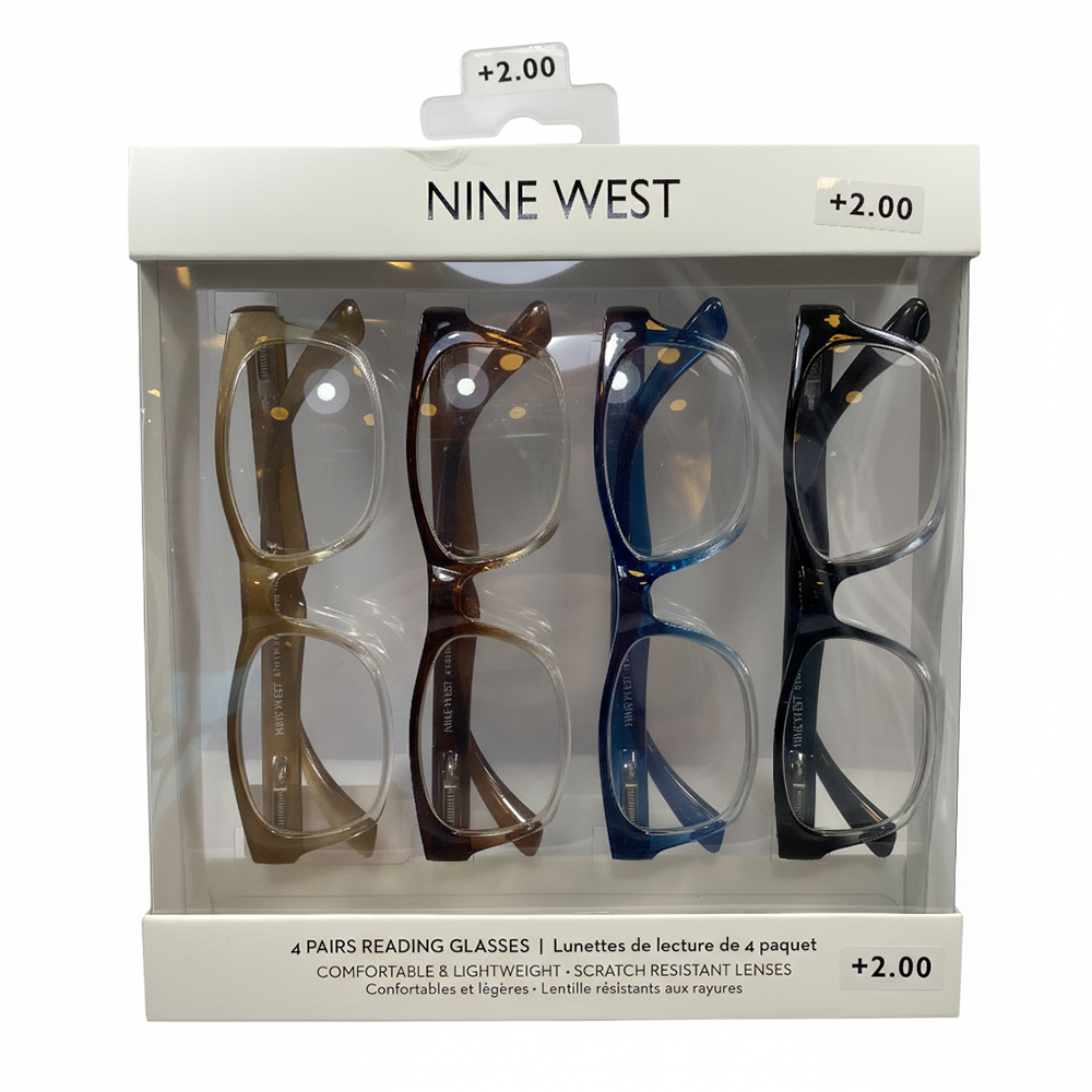Nine West Lentes De Lectura +2.00 4Pack