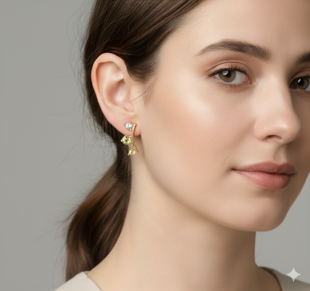 Nicole Miller Set De 9 Pares Zarcillos