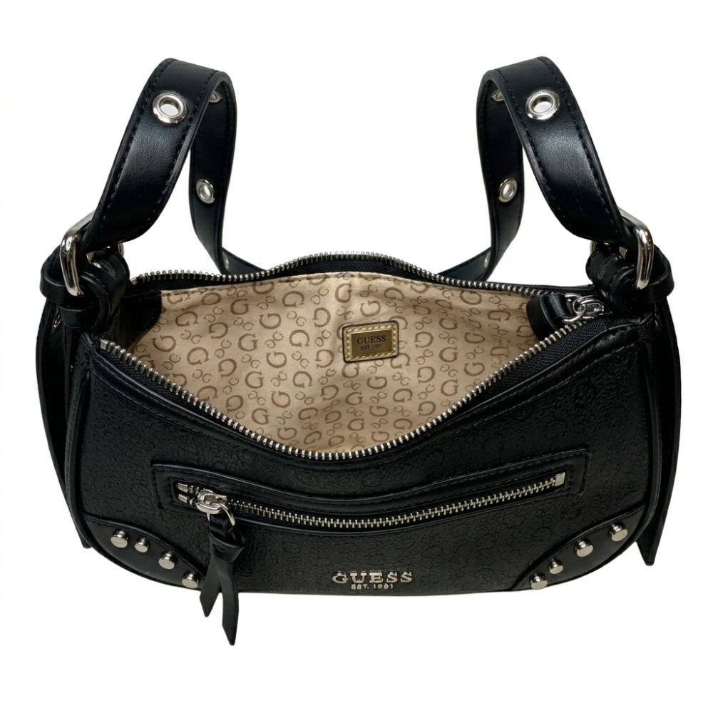 Guess Cartera Chanera Mini Coal
