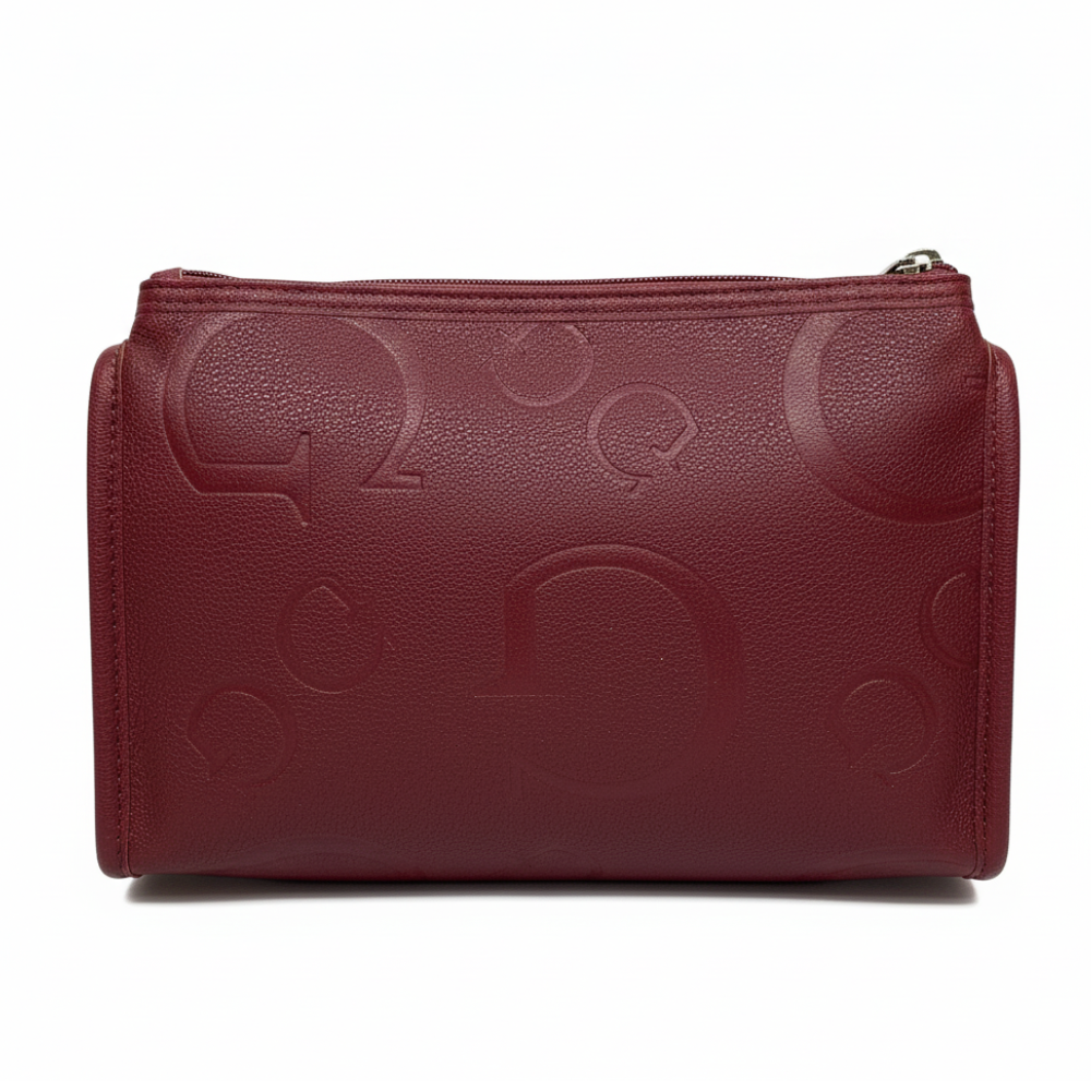 Guess Portacosmeticos Forber Travel Black Cherry