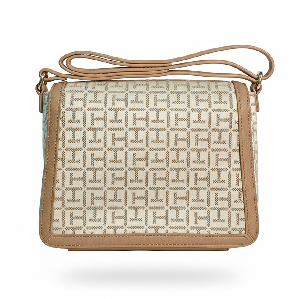 Tommy Hilfiger Cartera Monogram Light Brown