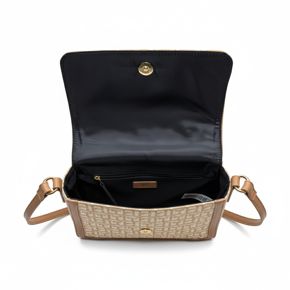 Tommy Hilfiger Cartera Monogram Light Brown