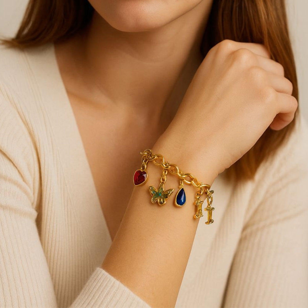 Juicy Couture Pulsera Con Dije JC