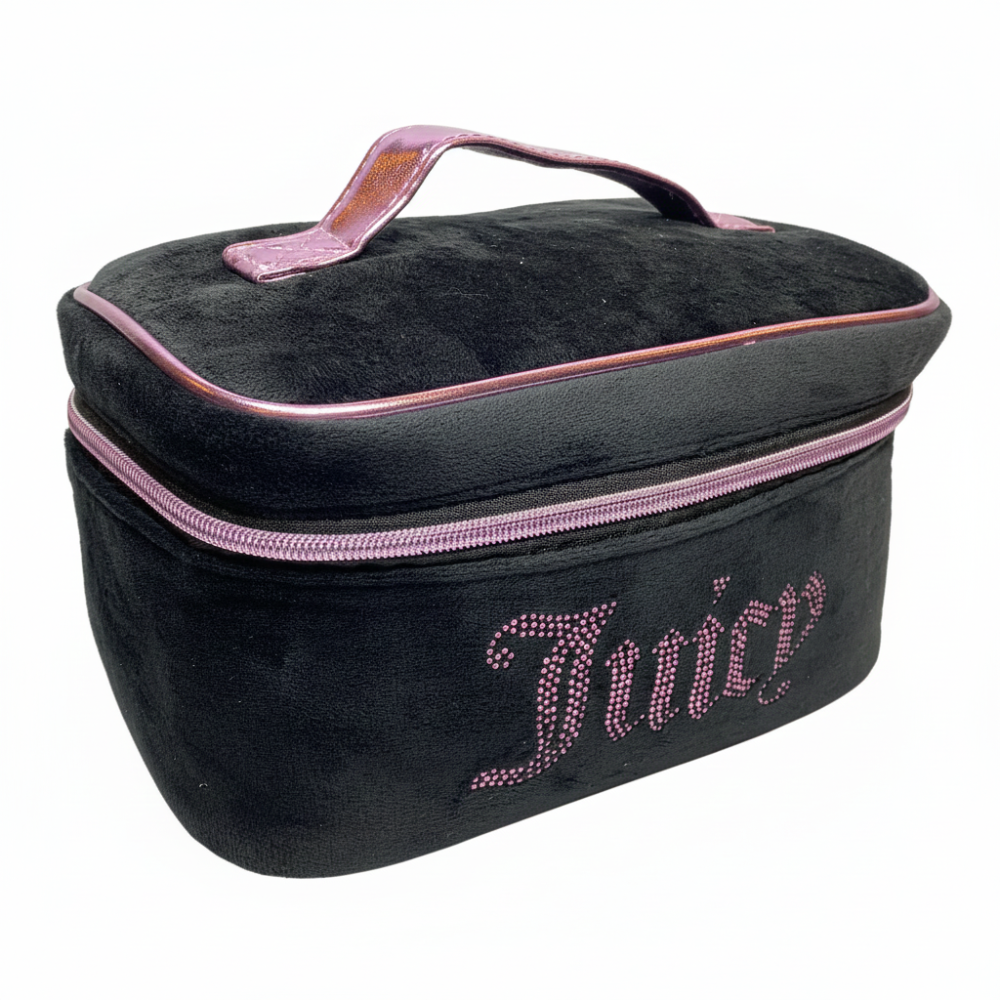 Juicy Couture Portacosmeticos Black Pink