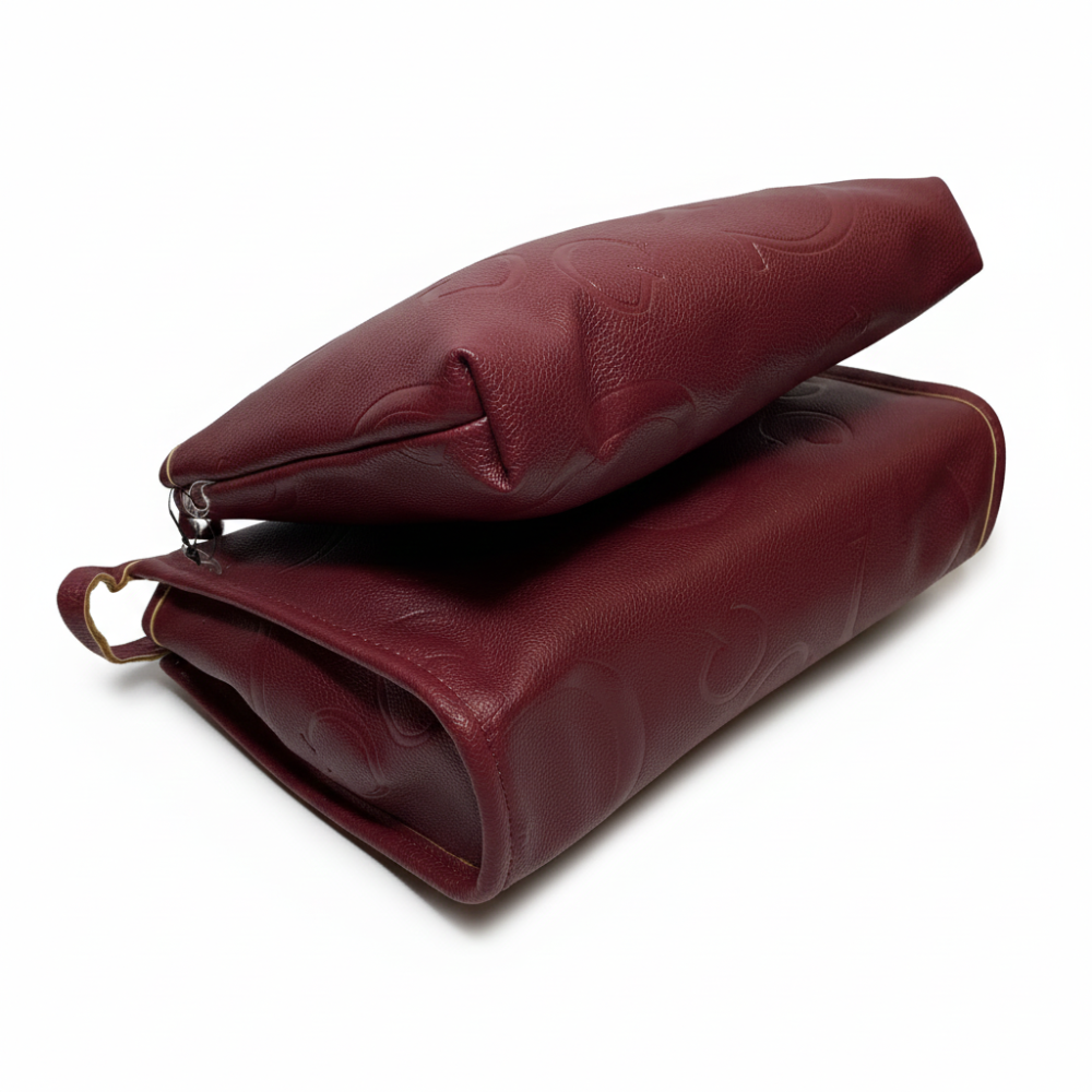 Guess Portacosmeticos Forber Travel Black Cherry