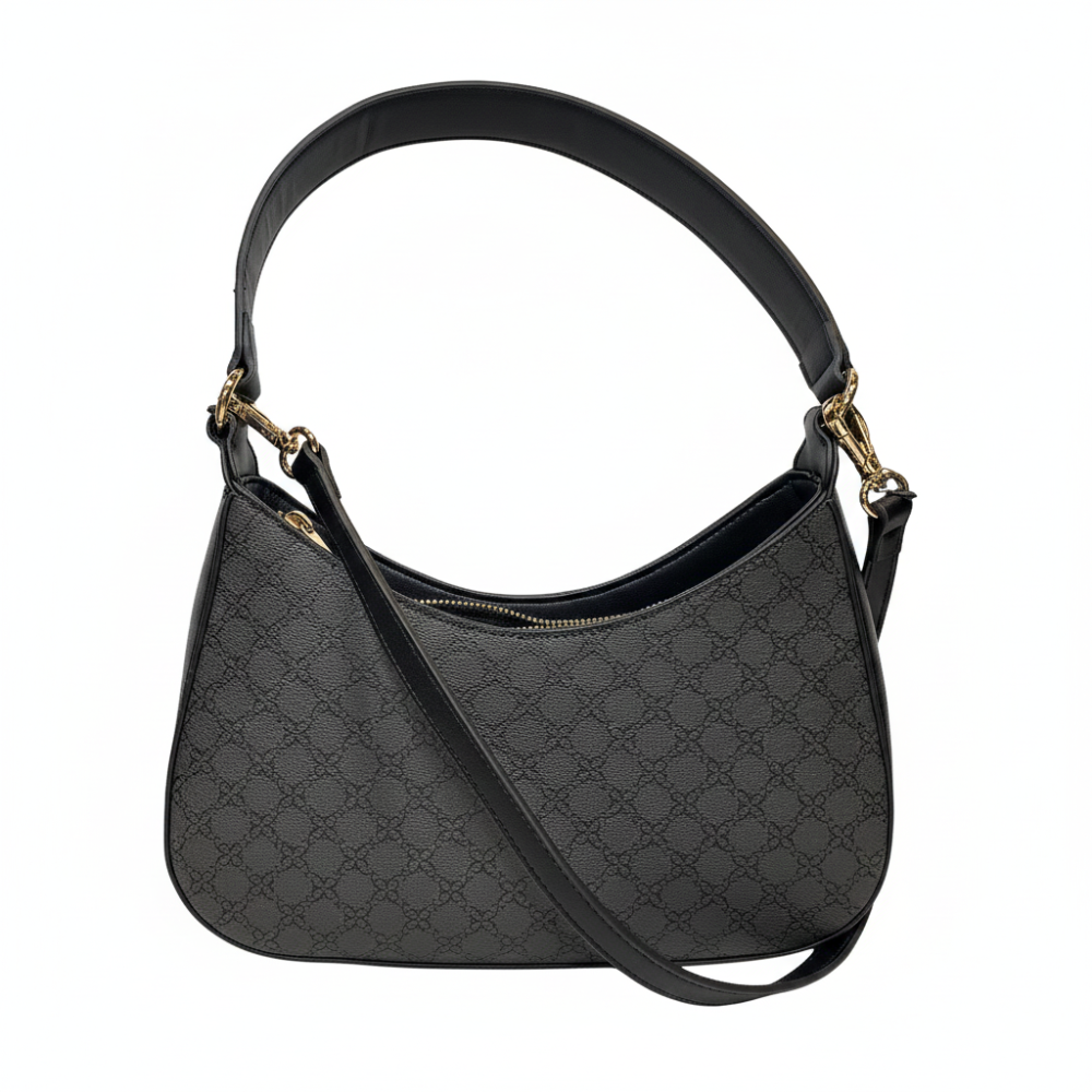 Nine West Cartera Danni Mini Jet Black Logo