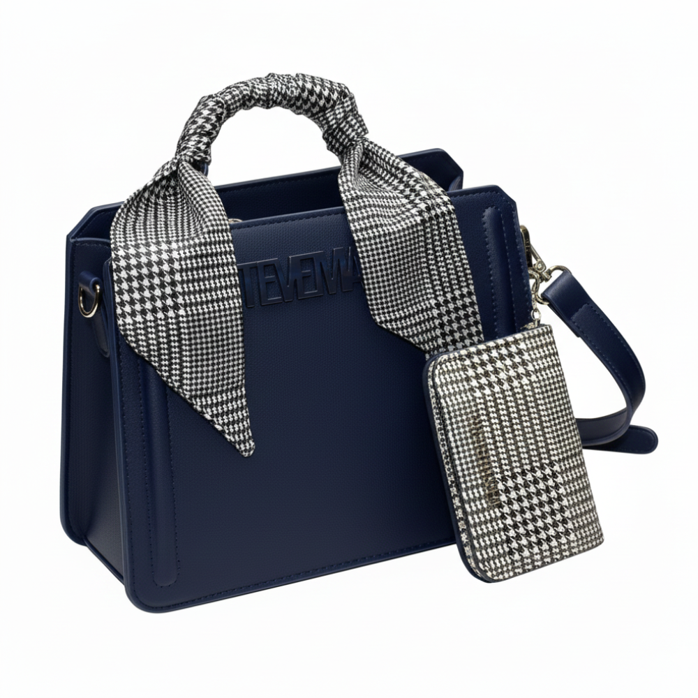 Steve Madden Cartera Bevelyn Scarf Navy