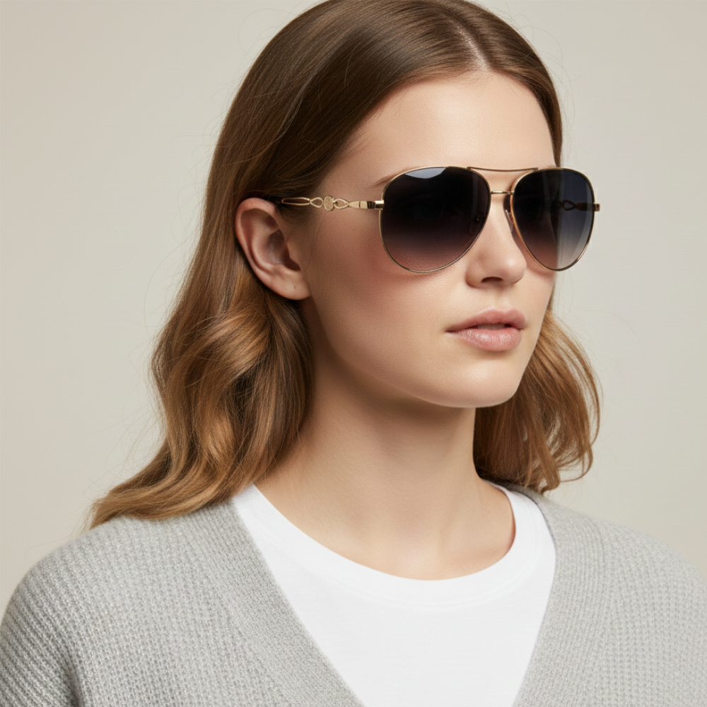 Jessica Simpsons Lentes De Sol Para Damas 100% UV Absorptive