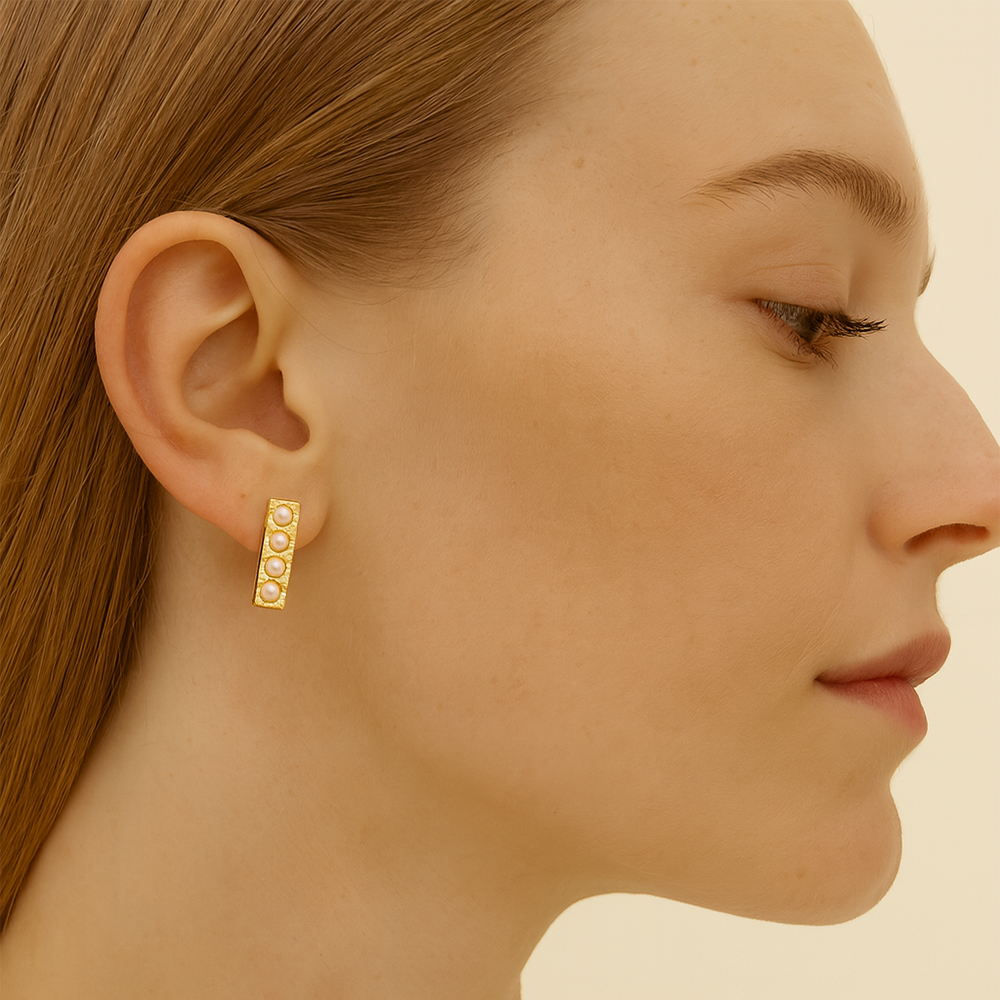 Nicole Miller Set De 9 Pares Zarcillos