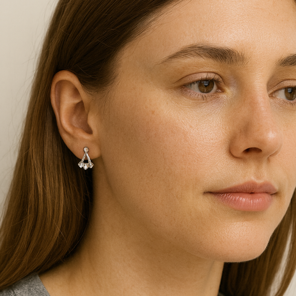 Nicole Miller Set De 9 Pares Zarcillos