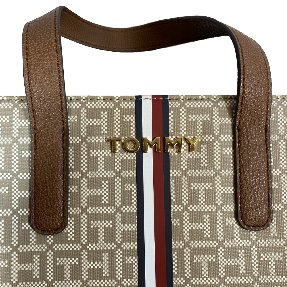 Tommy Hilfiger Cartera Logo Crema