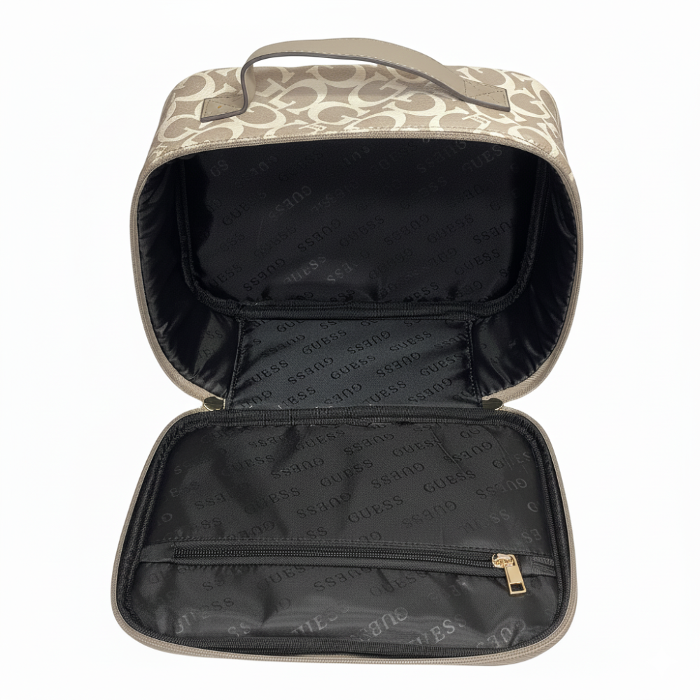 Guess Portacosmeticos Delphine Travel Caramel