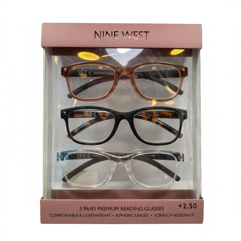 Nine West Lentes De Lectura +2.50 3Pack