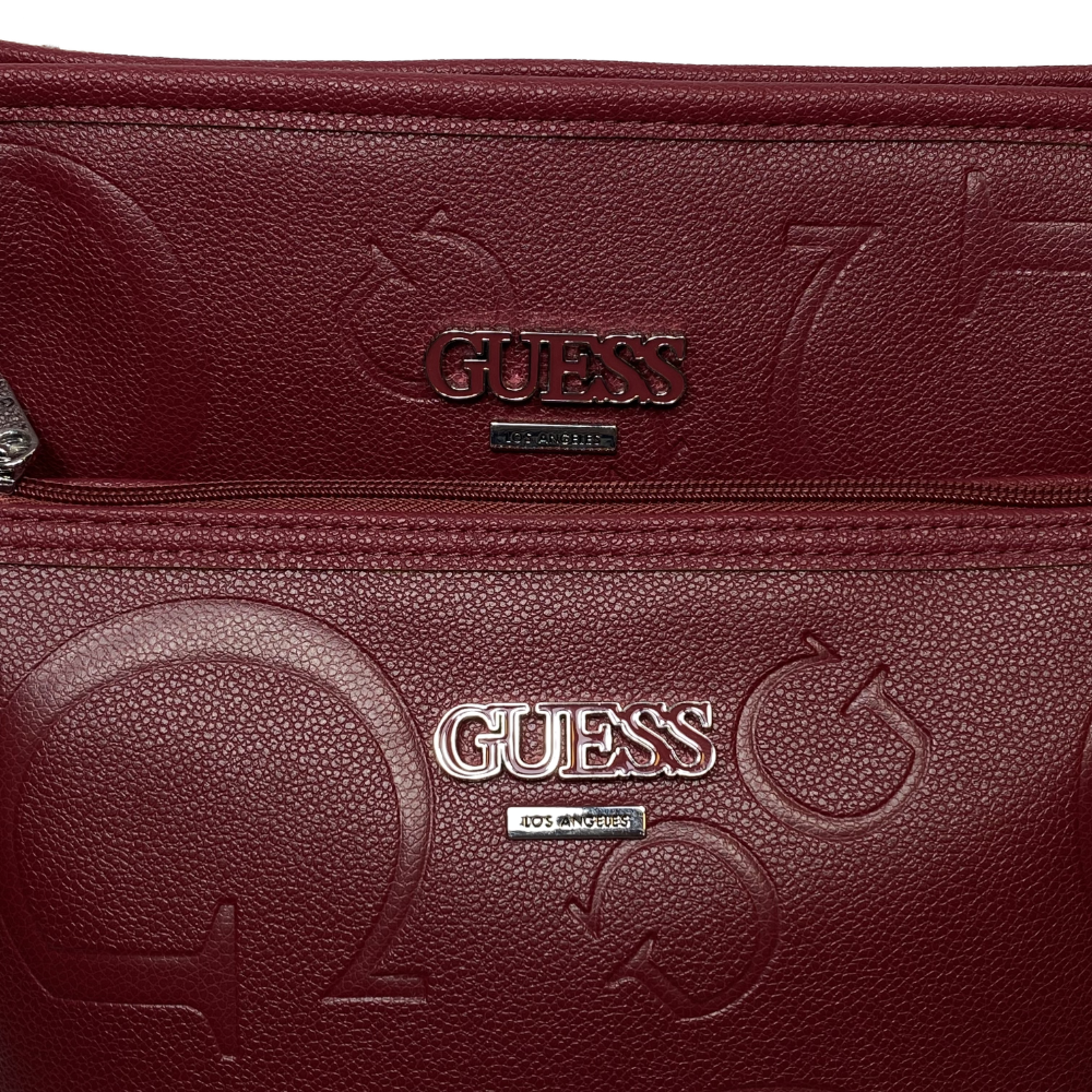 Guess Portacosmeticos Forber Travel Black Cherry